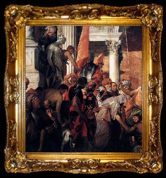 framed  Paolo  Veronese Martyrdom of Saint Sebastian, ta009-2